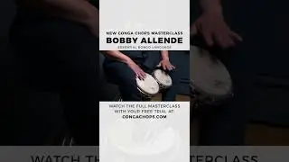 Bongo Language with Bobby Allende | CongaChops.com Masterclass