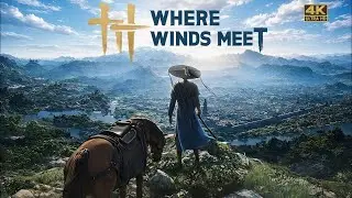 Part 1 : WHERE WINDS MEET 😱 SHOCKING VISUALS 4k 💻 MY PC GONA DIE #wherewindsmeet #4k #pcgaming