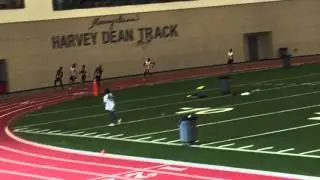 Caulin Graves 200m Indoor at Pittsburg State 1st place 1-7-16