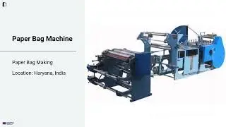 For Sale: Metallic Paper Coating Machine || Paper Bag Making Machines