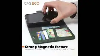 5th Ave - Samsung Galaxy S23 Leather Case With Detachable Wallet | 5 Slot Card Holder | Caseco Inc.
