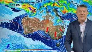 Oz: Hot weather moving to southern & eastern coastlines this weekend