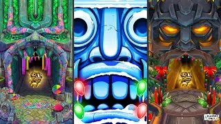 Temple Run ‪2 👨&zwj;🚀 COLORFUL HOLI EXPEDITION! Vs FROZEN SHADOWS Vs HOLIDAY ADVENTURE!