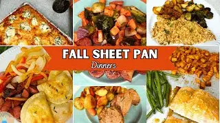 Fall Sheet Pan Dinners | Quick & Easy!
