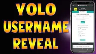 Reveal Yolo Username - How To Reveal Yolo Usernames Using This New Method (IOS) 2019
