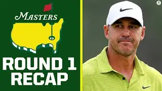 2023 Masters: Hovland, Rahm, Koepka sit atop leaderboard at 7-under [Round 1 recap] | CBS Sports