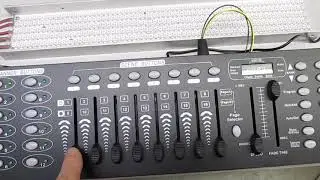 SP201E to WS2812 LED strips DMX control