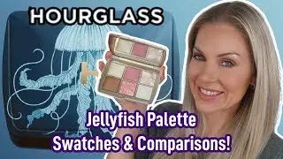 NEW HOURGLASS AMBIENT LIGHTING JELLYFISH PALETTE | SWATCHES & COMPARISONS | DO YOU ALREADY HAVE IT?!