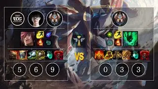 EDG Meiko Sett vs Thresh Sup - KR Challenger Patch 10.11