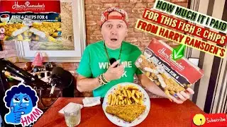 HARRY RAMSDEN&rsquo;S ICELAND FISH & CHIPS REVIEW: Shocking Price & Taste Test! (frozen vs Fresh)