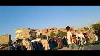 صلاة عيد الأضحى المبارك  لسنة 1444 هجري 2023 ميلادي من ساحة بيت داود العامرة