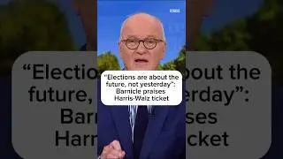 'Elections are about the future, not yesterday': Barnicle praises Harris-Walz ticket