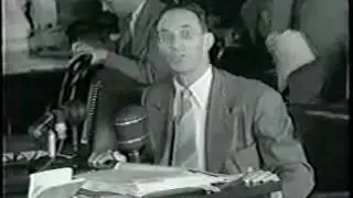 1950 newsreel clip of Harry Bridges following his perjury conviction
