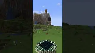 Wolf enter in Ender #minecraft #minecraftshorts