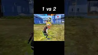 1 vs 2 easy #freefire #freestyle #shorts #aixclounyy #clounyy #vairalvideo