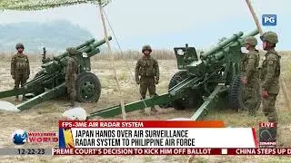Japan hands over air surveillance radar system to Philippine Air Force