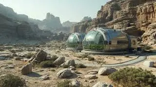 Glass Heart Outpost 🏜️ 2 Hour Sleek Isolation Ambience  Greenhouse Contrast Soundscape  Minimalist