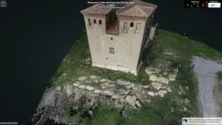 Montcort&egrave;s Castle and Santa Anna Church, Spain