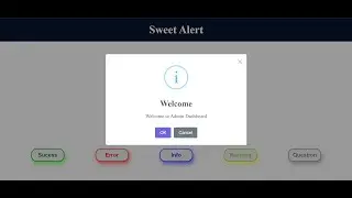 How to Use SweetAlert for Beautiful Alert in HTML || SweetAlert in HTML || SweetAlert UI Framework