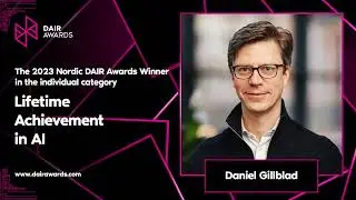Lifetime Achievement in AI - Nordic DAIR Awards 2023