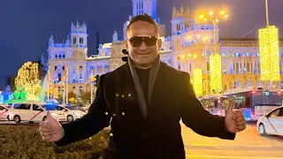 26,100+ VIEWERS LIVE MADRID NIGHT STROLL, PRADO MUSEUM NEPTUNE PZ & A SURPRISING PRESIDENTIAL CONVOY