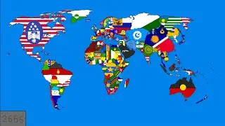 Alternative Future Of The World Map (2026 - 3026)