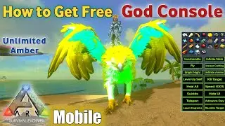 How to Get Free God Console in ARK Mobile (Easily) | Admin Console, Ark Mobile Hack