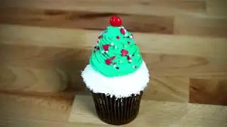 Cupcake albero di Natale
