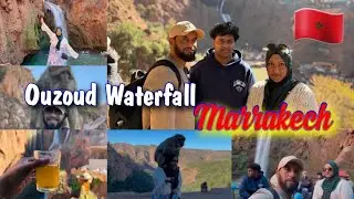 Marrakech Day 5  🇲🇦  Went to see The Amazing Ouzoud Waterfall and Monkeys | Holiday In Morocco 2025