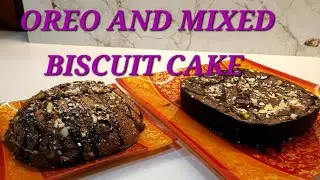 OREO AND MIXED BISCUIT CAKE#sweetrecipe #tastytrade #homemadeeats |Chhaya ki Rasoii|