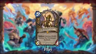Hearthstone - Elder Nadox Voice Lines