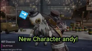 NEW CHARACTER ANDY | PUBG MOBILE