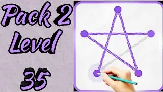 One Draw Puzzle-Drawing Games Pack 2 Level 35 Android Gameplay
