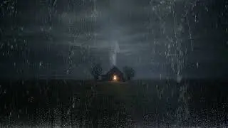 🌧️ Soft Rain on a Dark Window – 5 Hours of Calm Night Ambience for Deep Rest