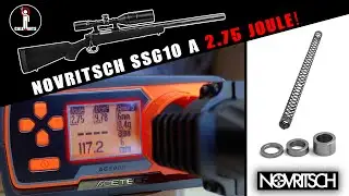 POTENZIAMENTO SSG10 DI NOVRITSCH A 2.75 JOULE - AIRSOFT CUSTOM