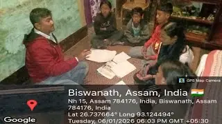 6.1.26 Awareness Education Environment Peace Unity Plantation Free Tuition @ Sadharu TE Biswanath