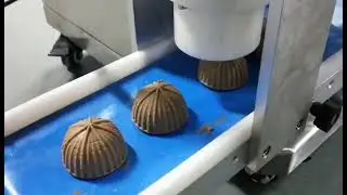 Small desktop type arabic maamoul cookie making stuffing forming press stamping machine manufacturer
