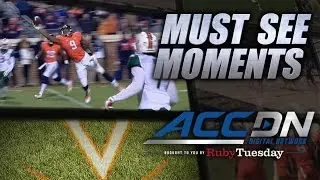 UVA's Canaan Severin With Unreal TD Grab | ACC Must See Moment