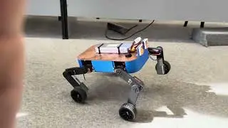Senior Projects 2025 - Spilo (Wheeled Quadripedal Robot)