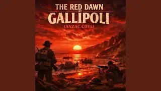 The red dawn at Gallipoli