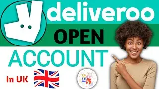 How To Open Deliveroo Account in UK 2025 | how to create deliveroo rider account in uk 2025