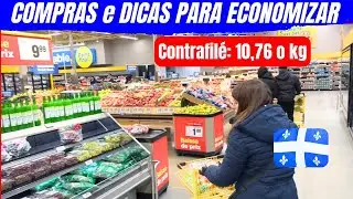 Quebec - COMPRAS NO MAXI, PREÇOS e DICAS PARA ECONOMIZAR