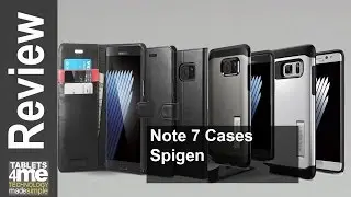 Samsung Galaxy Note 7 wireless charging and fit test of Spigen cases
