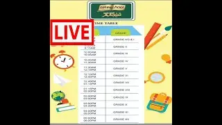 Tele school live streaming . ptv teleschool live timetable | taleem ghar timetable