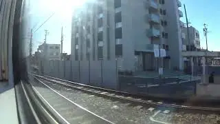 車窓　名鉄一宮駅&rarr;名鉄名古屋