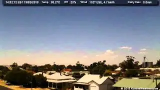 13 February 2013 - East Facing WeatherCam Timelapse - KanivaWeather.com