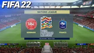 FIFA 22 - Denmark vs. France | Nations League