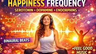 Happiness Frequency Music | Serotonin, Dopamine & Endorphin Release