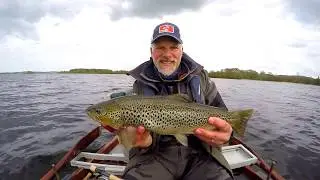 Pêche de la truite fario sauvage à la mouche Lough Sheelin – Irlande début mai 2016