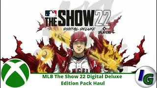 MLB The Show 22 Digital Deluxe Edition Pack Haul
